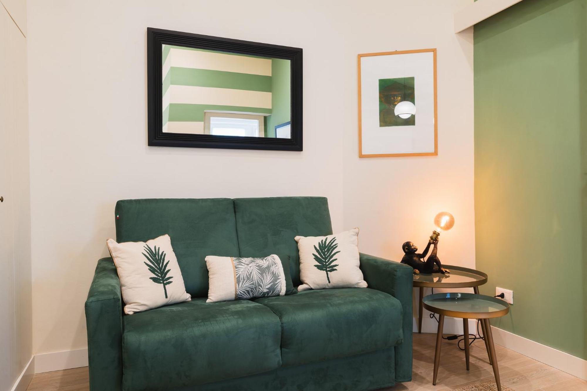 Cozy Olive Green Flat Флоренция Экстерьер фото